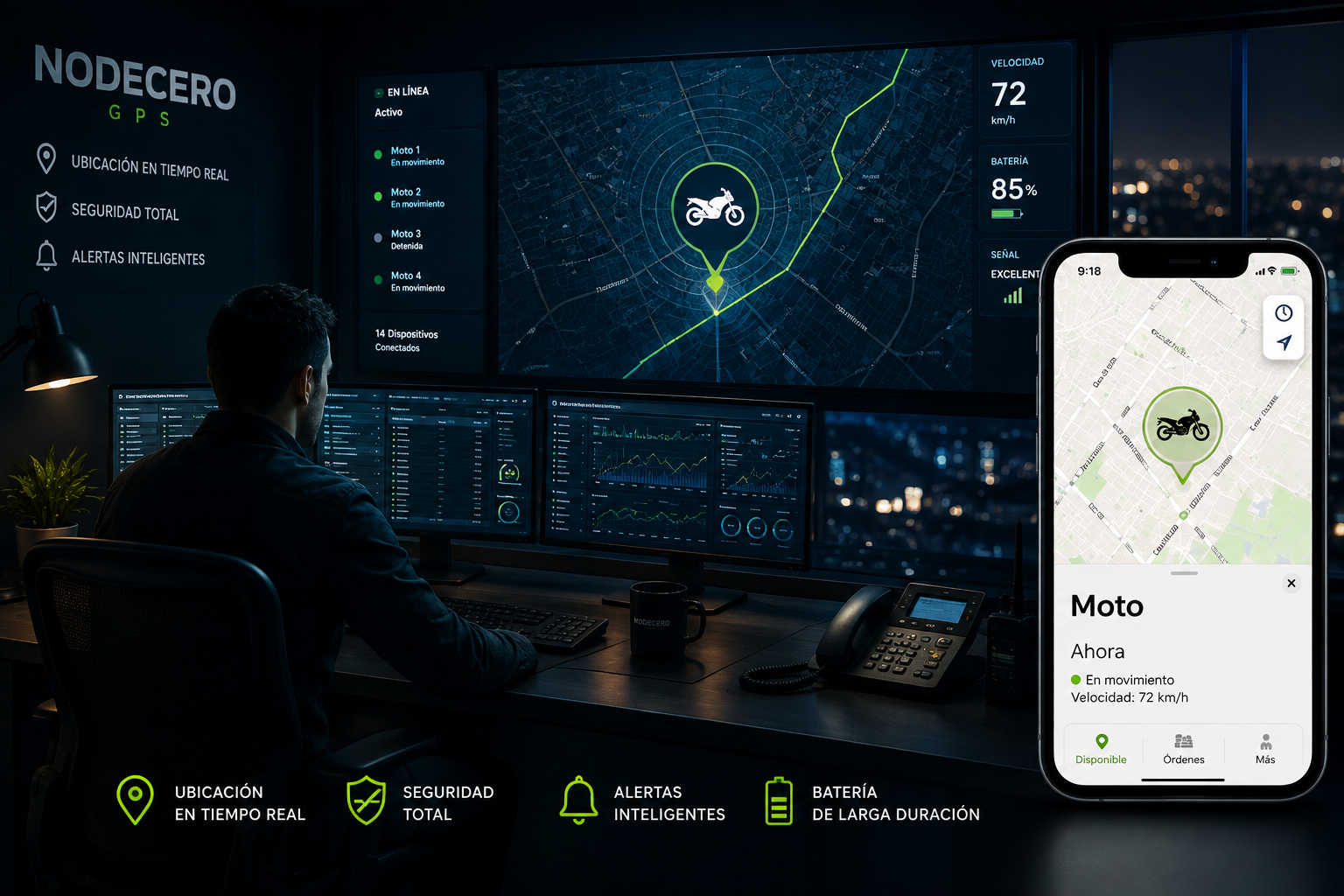 MiniGPS con monitoreo y ubicación en tiempo real