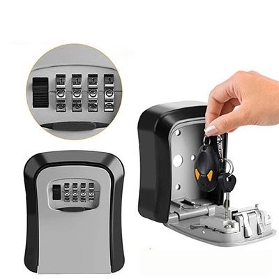 Caja de Seguridad para Llaves con Combinación de 4 Dígitos